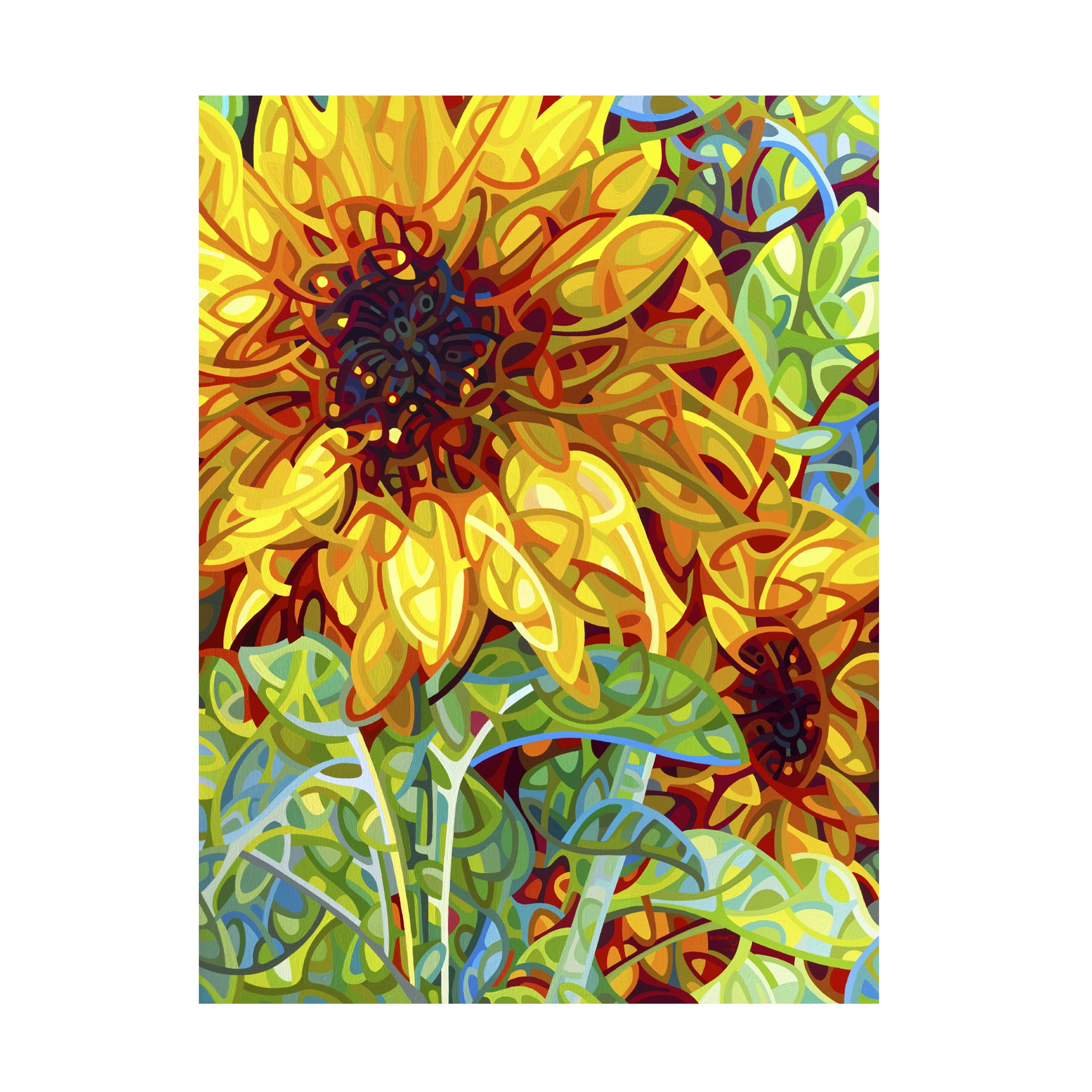 Mandy Budan 'Summer In The Garden' Canvas Art
