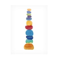 Louise van Terheijden 'Color Tower' Canvas Art