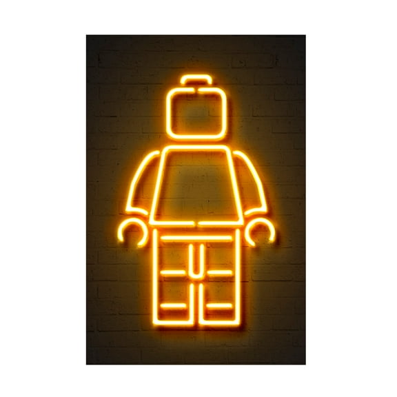 Trademark Fine Art Octavian Mielu Minifig Canvas Wall Art - 30x47
