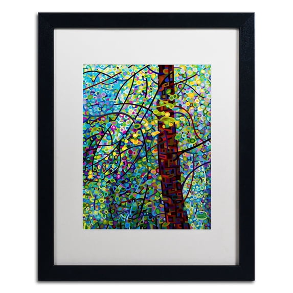 Mandy Budan 'Pine Sprites' Matted Framed Art