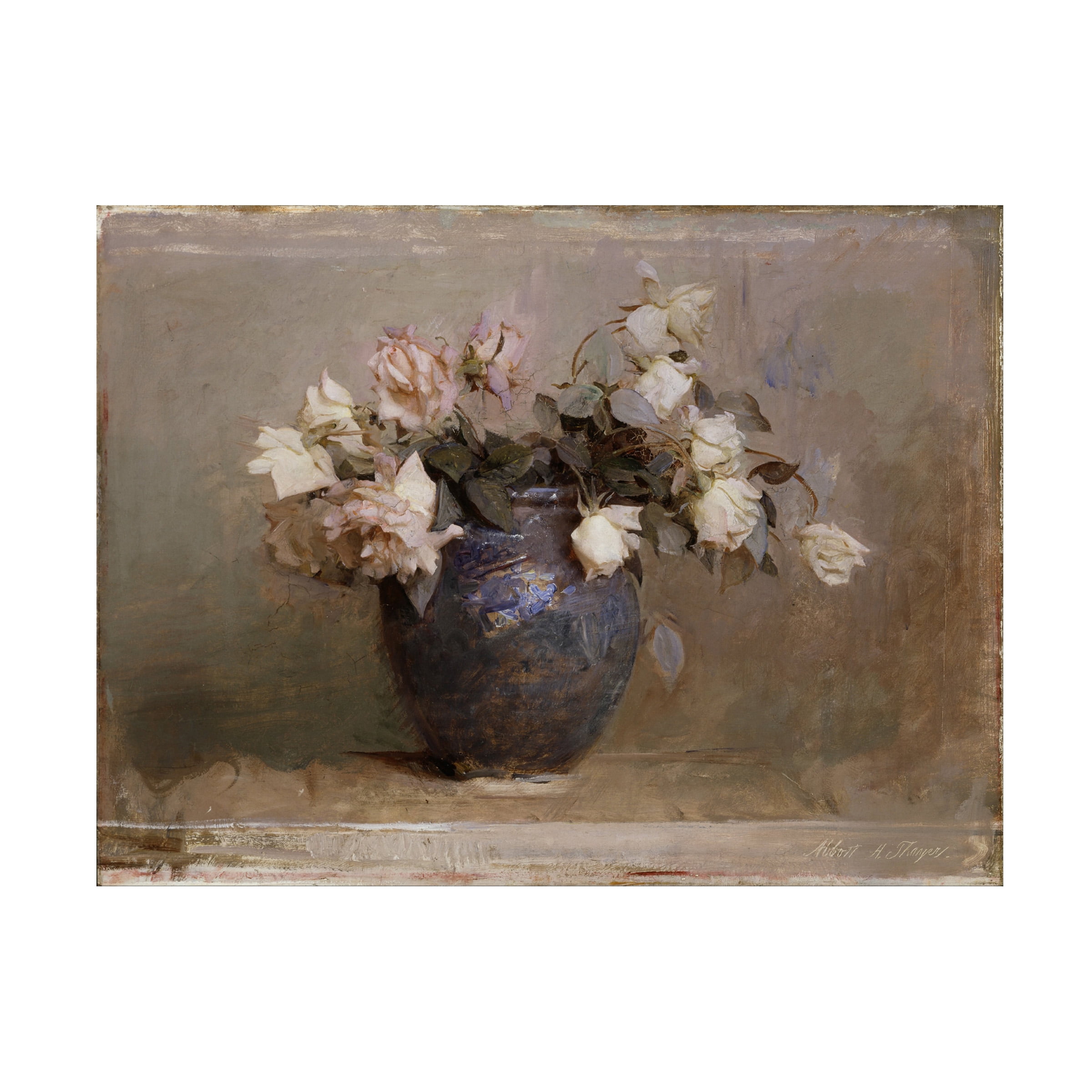 Abbott Handerson Thayer 'Roses' Canvas Art