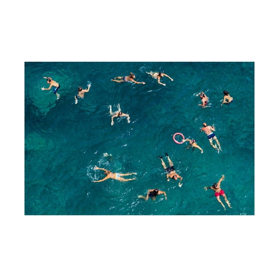 Carlo Tonti 'Swim' Canvas Art