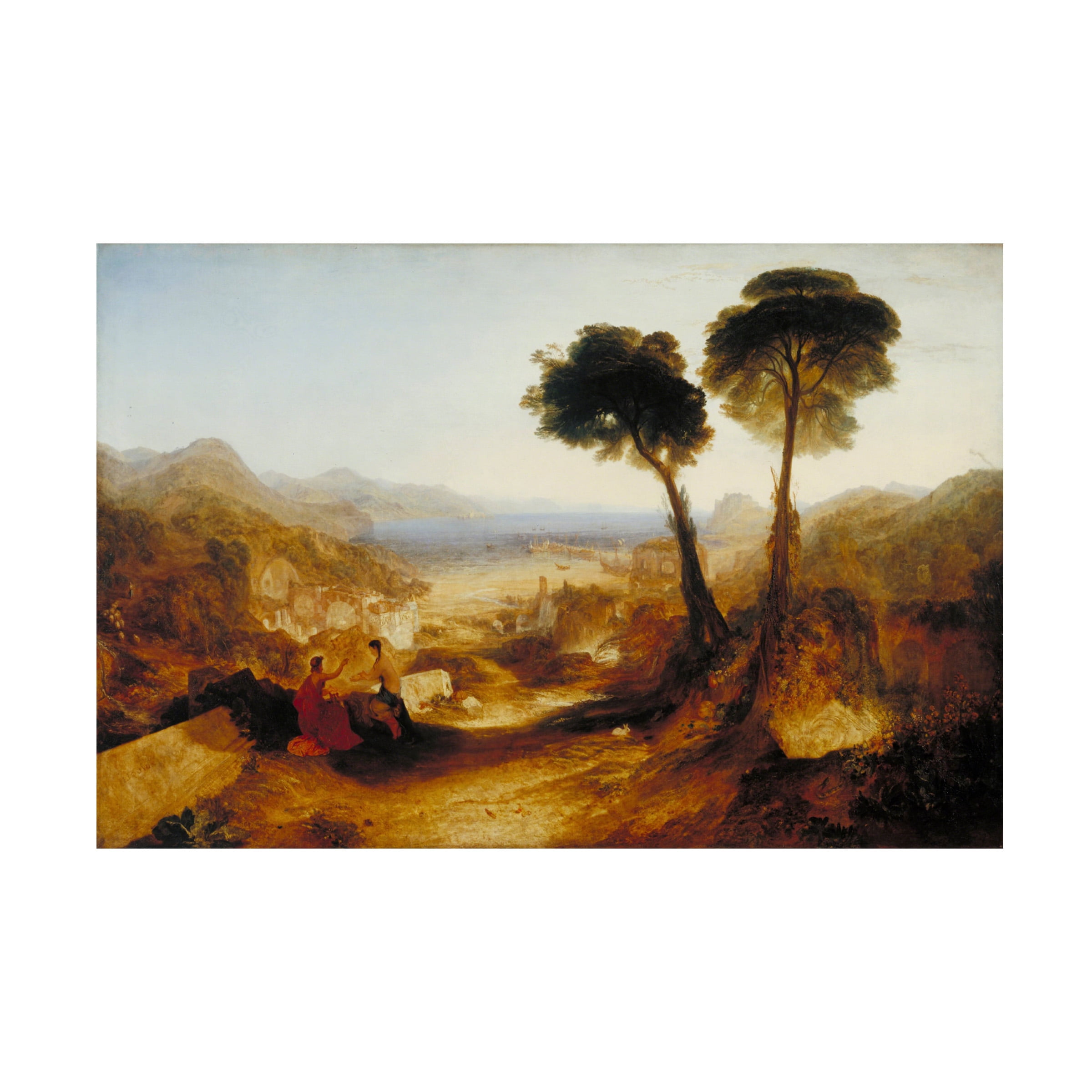 Turner 'The Bay of Baiae, with Apollo and the Sibyl' Canvas Art