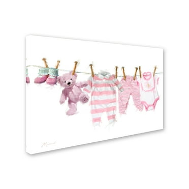 The Macneil Studio 'Baby Girl' Canvas Art