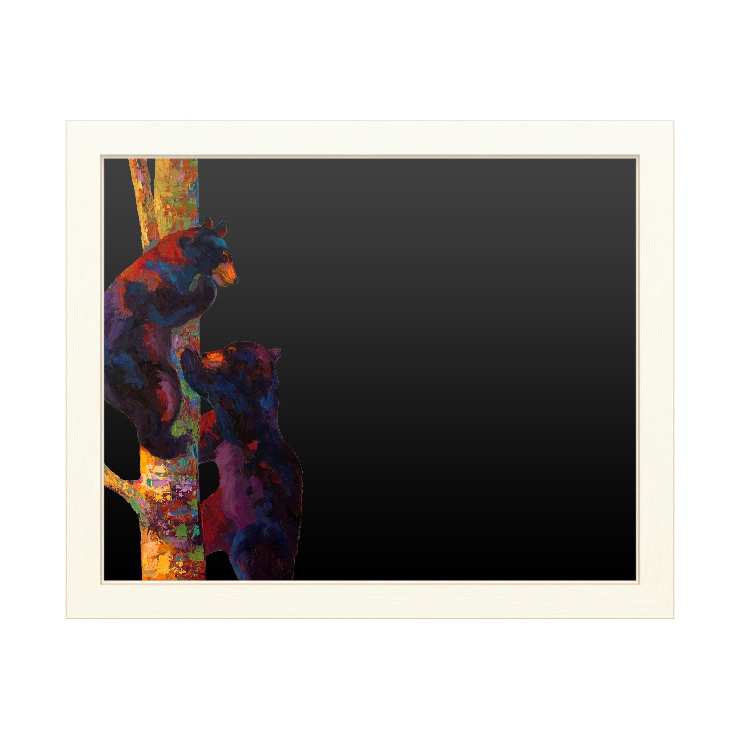 Functional Chalkboard with Printed Artwork - Marion Rose 'Two High' Chalk Board Wall Sign