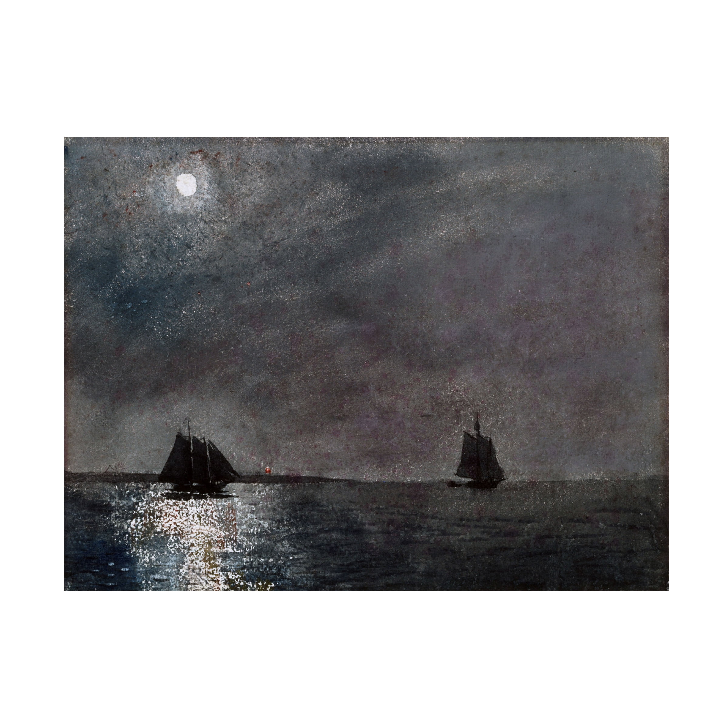 Homer 'Eastern Point Light' Canvas Art