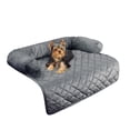 thumbnail image 1 of PETMAKER 30x30.5 Water-Resistant Pet Couch Cover with Foam Bolster (Gray), 1 of 7