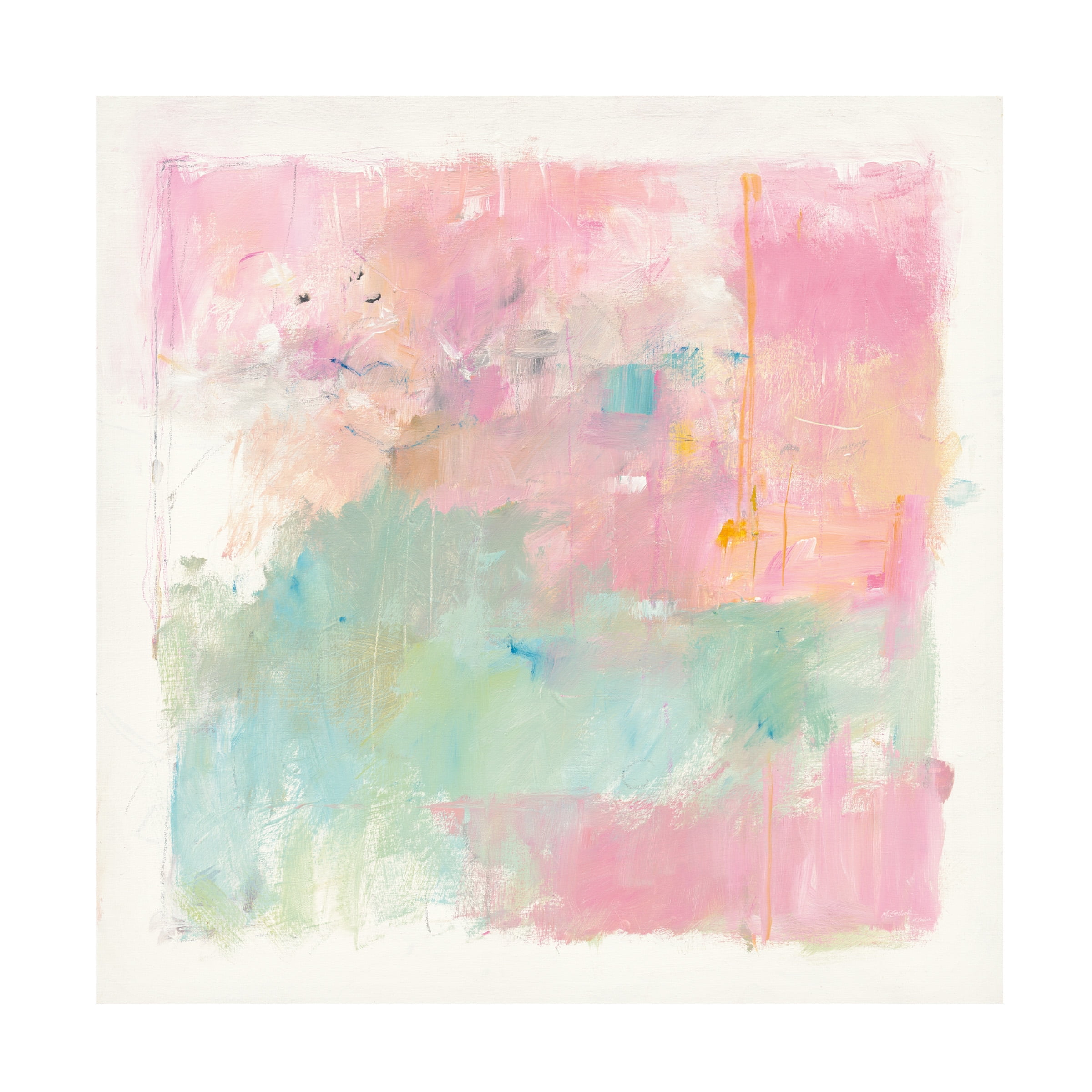 Mike Schick 'At Loose Ends' Canvas Art