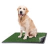 thumbnail image 1 of PETMAKER 20x30 Reusable 4-Layer Artificial Grass Puppy Pee Pad with Tray, 1 of 7