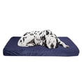 thumbnail image 1 of PETMAKER Egg Crate Orthopedic Pet Bed - 46" x 27", Navy Blue, 1 of 7
