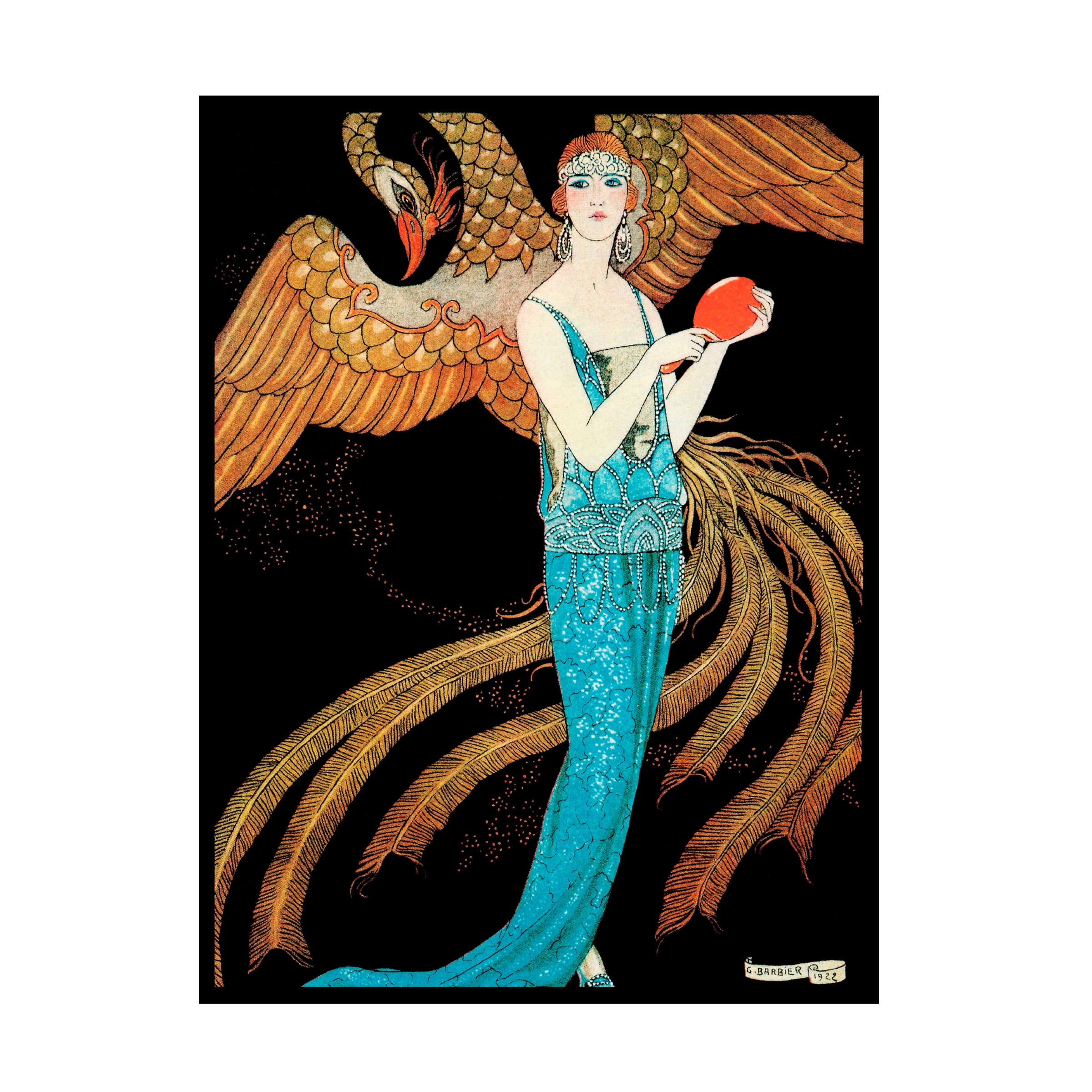 Vintage Lavoie 'Fashion 43' Canvas Art