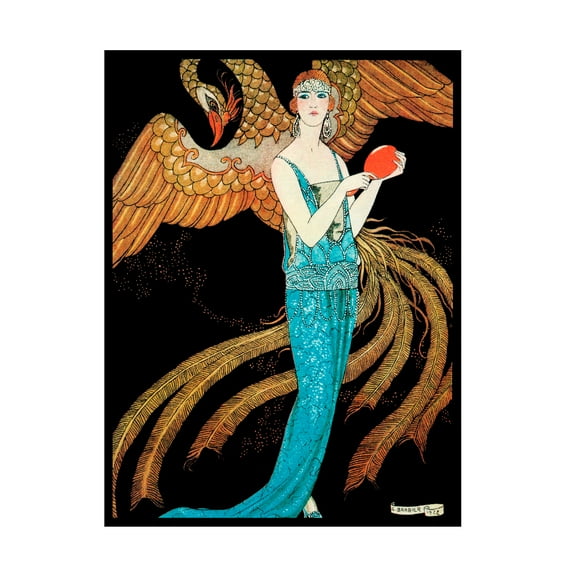 Vintage Lavoie 'Fashion 43' Canvas Art