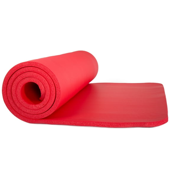 Foam Sleep Pad- 0.50" Thick Mat (Red)