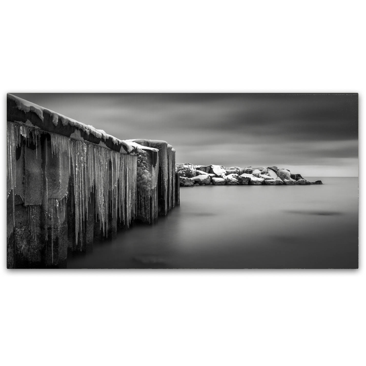 Dave MacVicar 'Icicle Works' Canvas Art