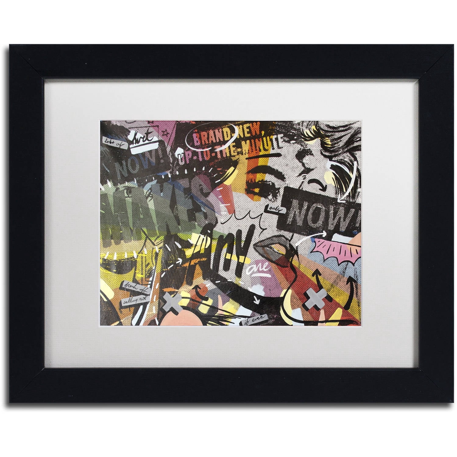 Dan Monteavaro 'Anyone Now' Matted Framed Art