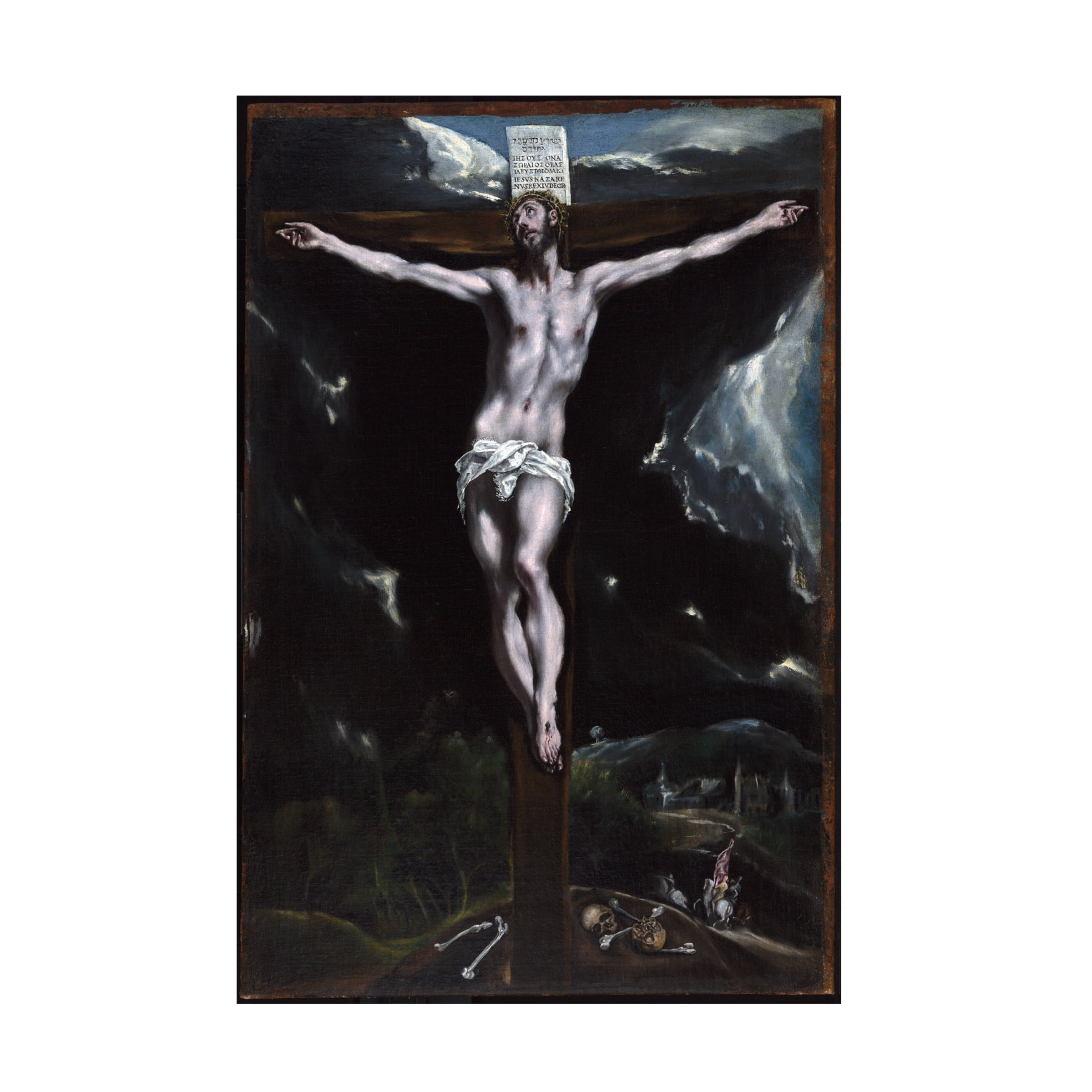 El Greco 'Christ On The Cross' Canvas Art