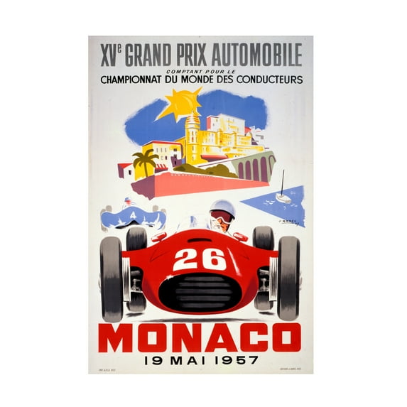 Lantern Press 'Racing 6' Canvas Art