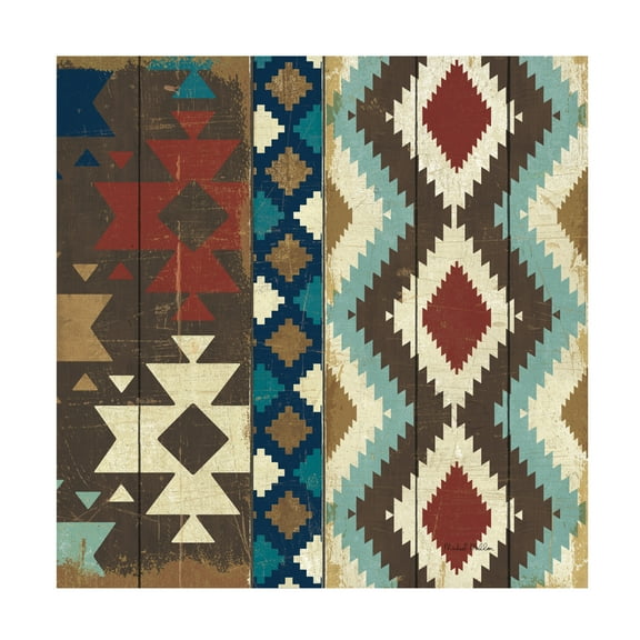 Michael Mullan 'Native Tapestry Crop' Canvas Art