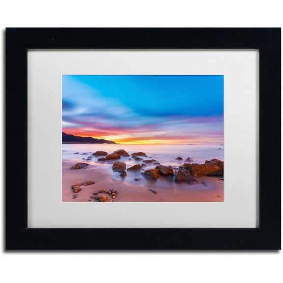 Chris Moyer 'Mussel Shoals Morning' Matted Framed Art