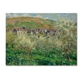 thumbnail image 1 of Monet 'Flowering Plum Trees' Canvas Art, 1 of 3