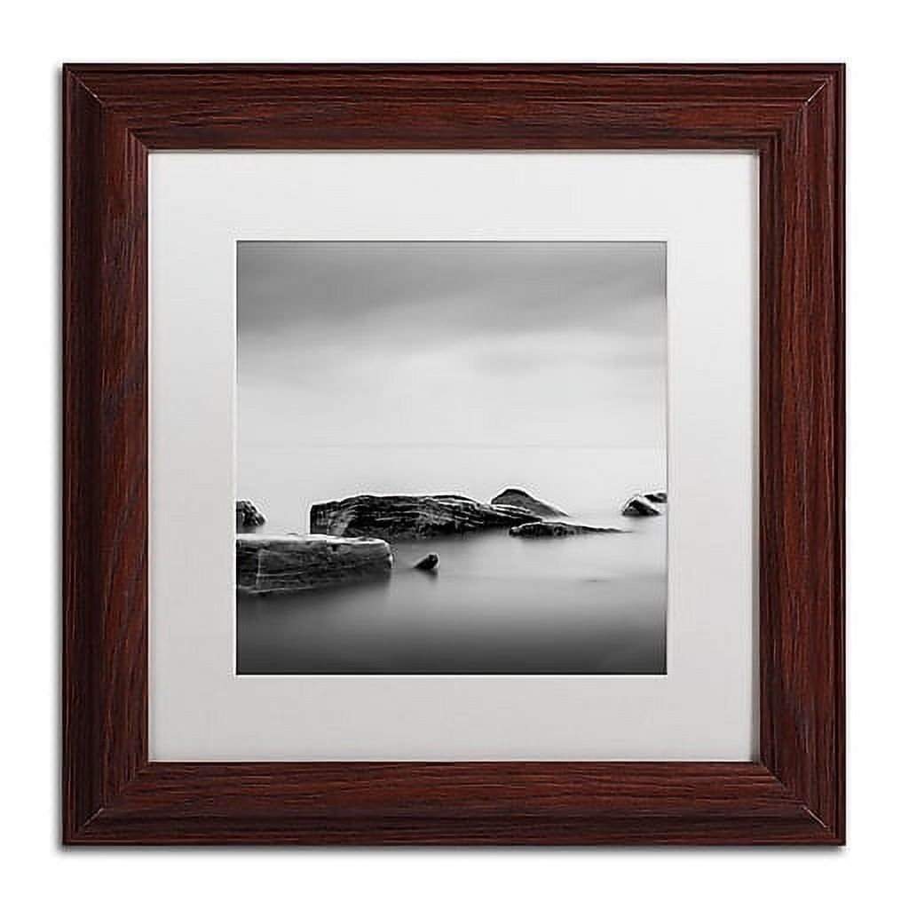 Dave MacVicar 'Breakwater' Matted Framed Art
