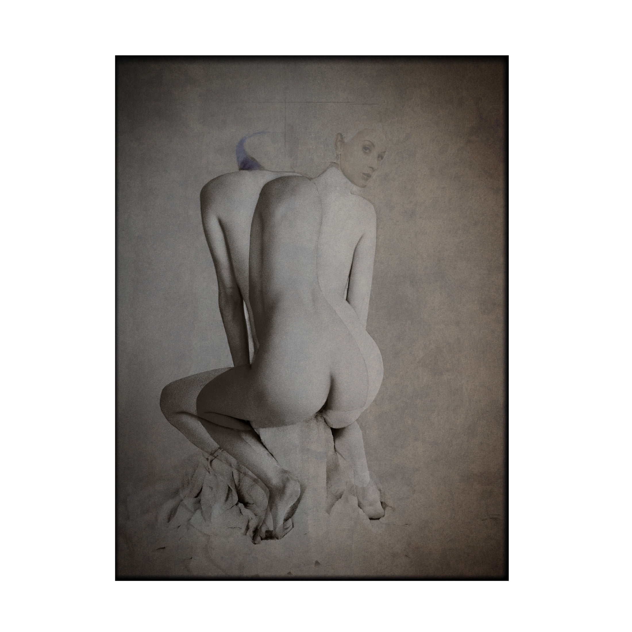 Fuyuki Hattori 'Nu Dans La Chambre' Canvas Art