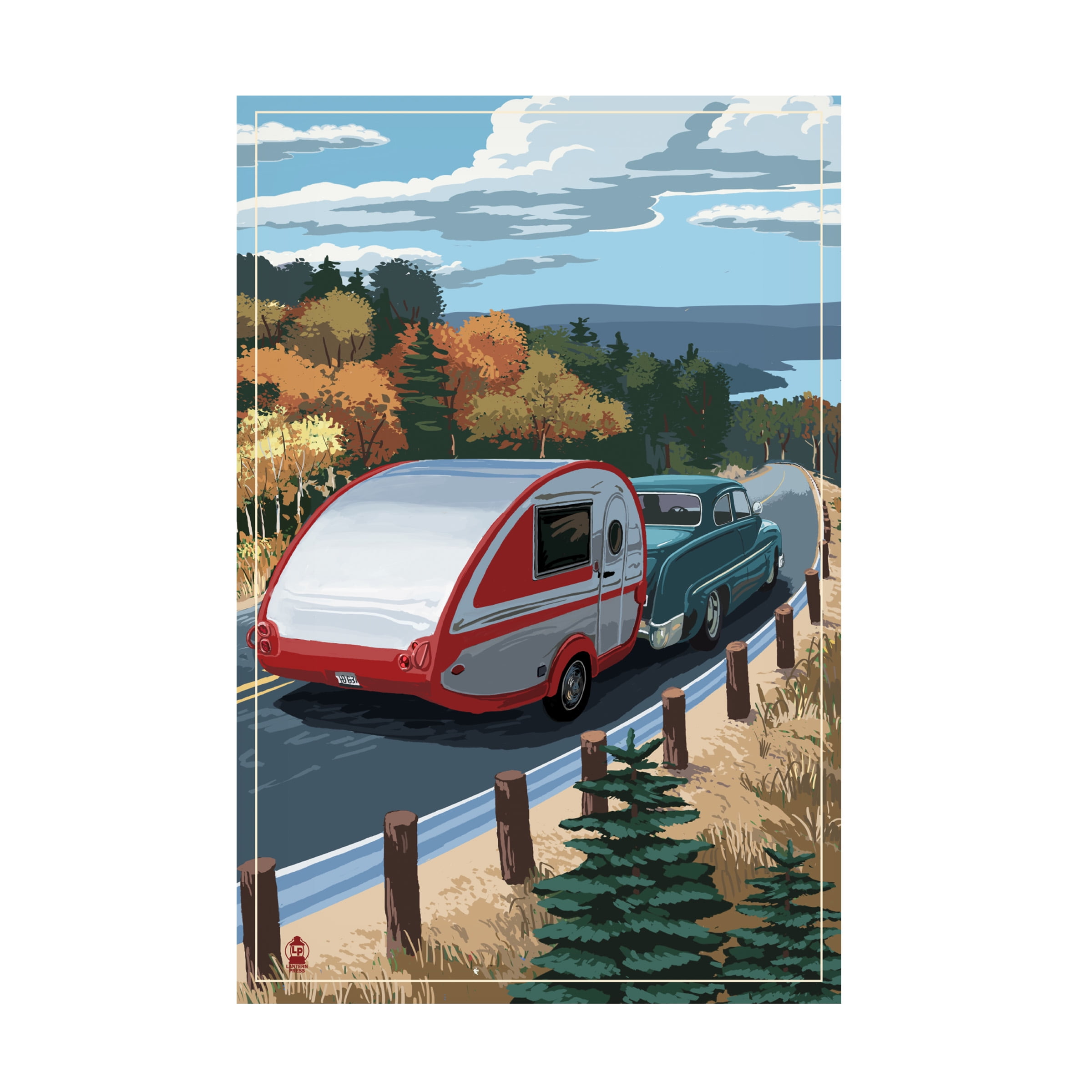 Lantern Press 'Transportation' Canvas Art