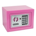 thumbnail image 1 of Stalwart Digital Security Safe Box for Valuables - Compact Steel Lock Box with Electronic Combination Keypad, Pink, 1 of 7