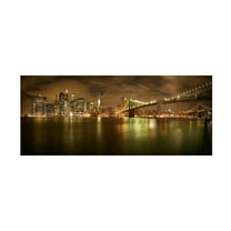 Shubhra Pandit 'New York Skyline' Canvas Art