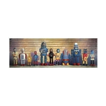 Trademark Fine Art Lightboxjournal Gold Sea Scape Canvas Wall Art - 16x47