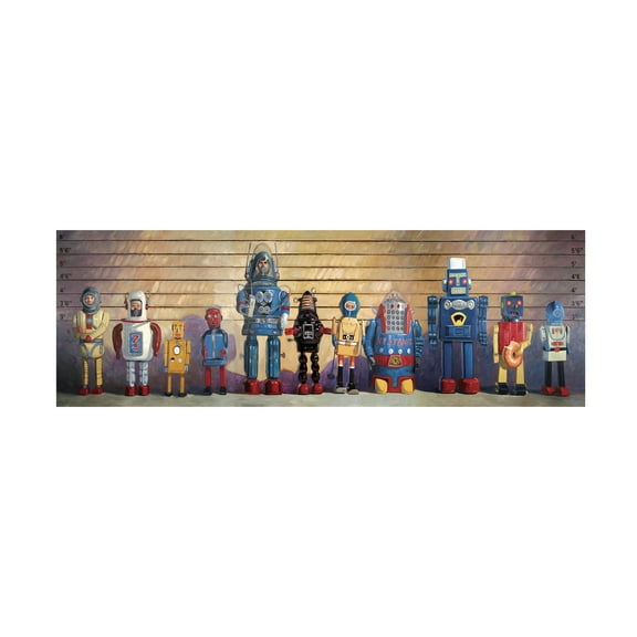 Trademark Fine Art Lightboxjournal Gold Sea Scape Canvas Wall Art - 16x47