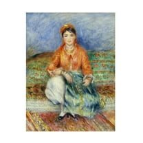 Renoir 'Algerian Girl' Canvas Art