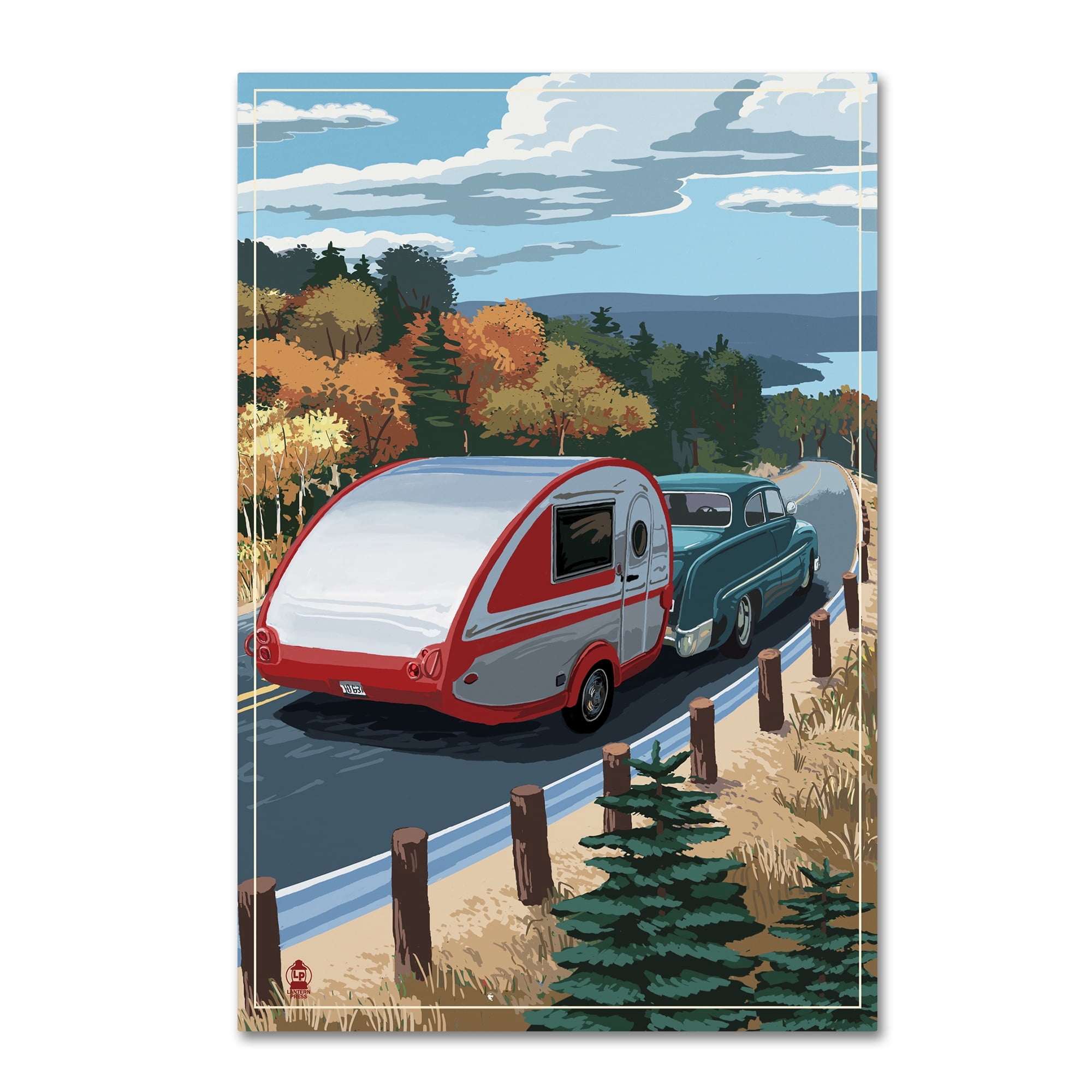 Lantern Press 'Transportation' Canvas Art
