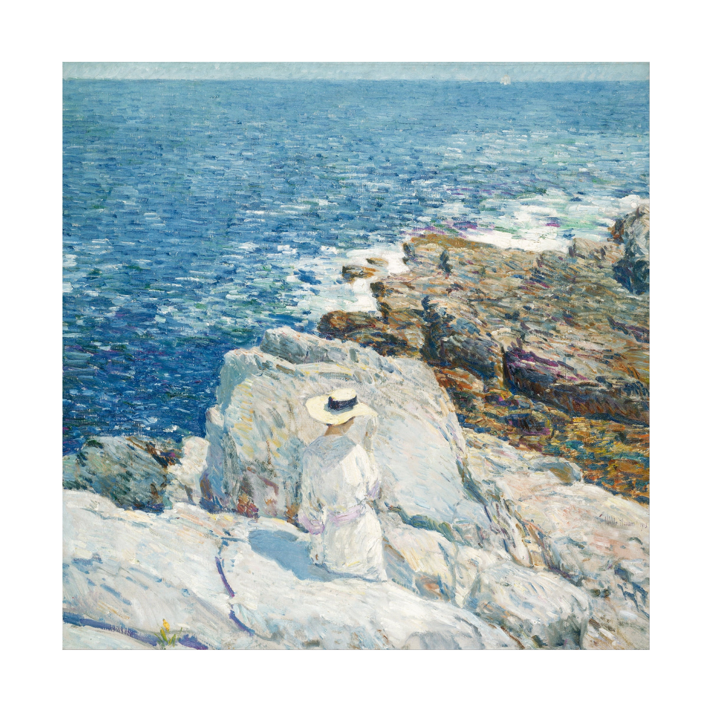 Childe Hassam 'The South Ledges Appledore' Canvas Art