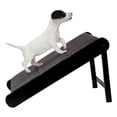 thumbnail image 1 of PETMAKER Foldable Wooden Pet Ramp for Bed, Couch, or Vehicle (Brown/Gray), 1 of 11