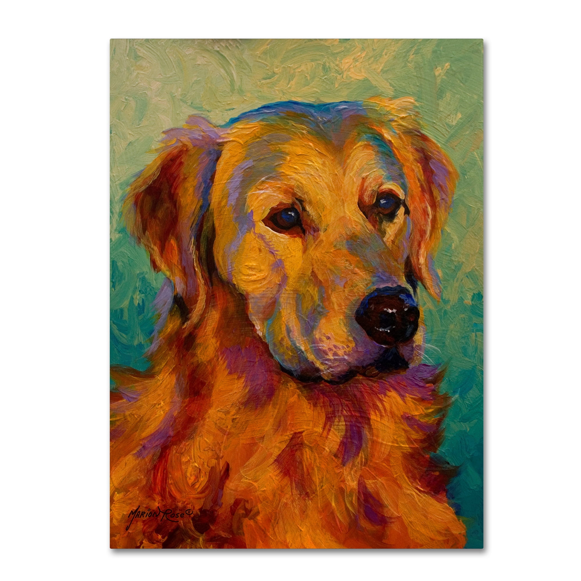 Marion Rose 'Den Retriever' Canvas Art