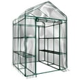 thumbnail image 1 of Home-Complete Walk in Greenhouse with 8 Sturdy Shelves and PVC Cover, 1 of 8