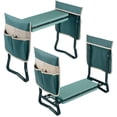 thumbnail image 1 of Pure Garden Foldable Garden Kneeler and Stool with Tool Pouches (Green), 1 of 7