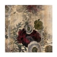 thumbnail image 1 of Trademark Fine Art Marcee Duggar Floral Collage Burgundy Bloom Canvas Wall Art - 18x18, 1 of 5