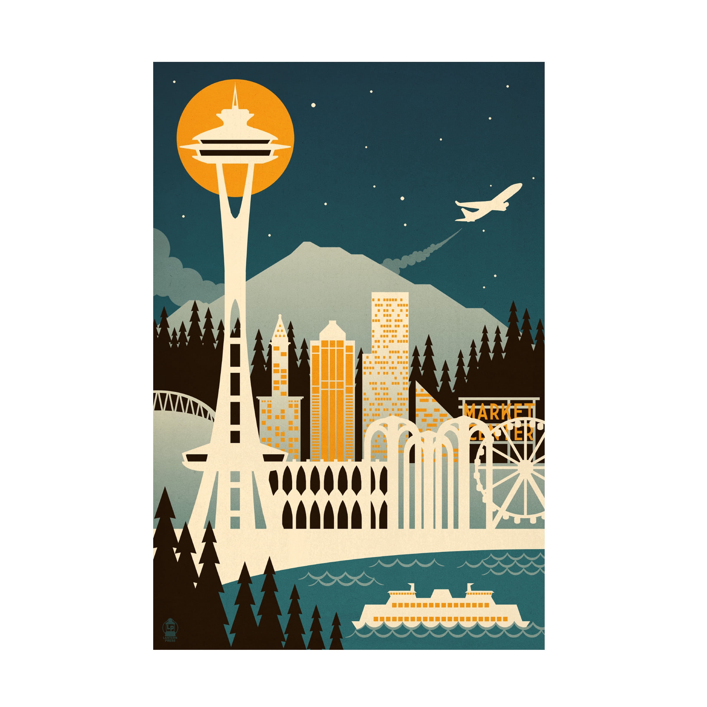 Lantern Press 'Travel 133' Canvas Art