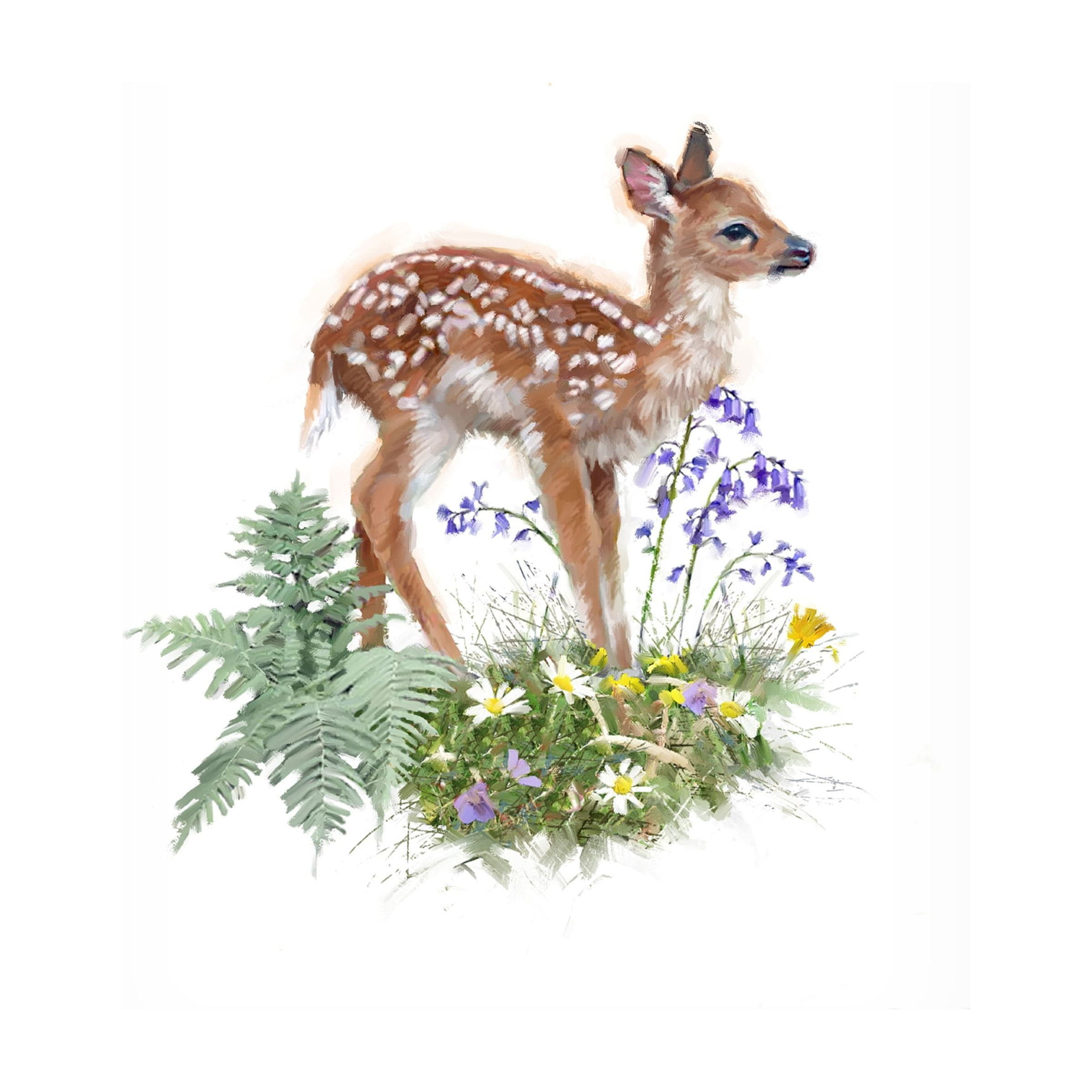 The Macneil Studio 'Deer' Canvas Art