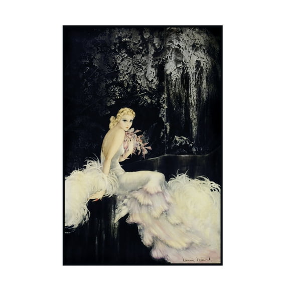 Trademark Fine Art Vintage Lavoie Deco 3 Canvas Wall Art - 22x32