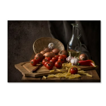 Margareth Perfoncio 'Buon Appetito' Canvas Art