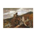 thumbnail image 1 of Homer 'A Hunter And His Dogs' Canvas Art, 1 of 4