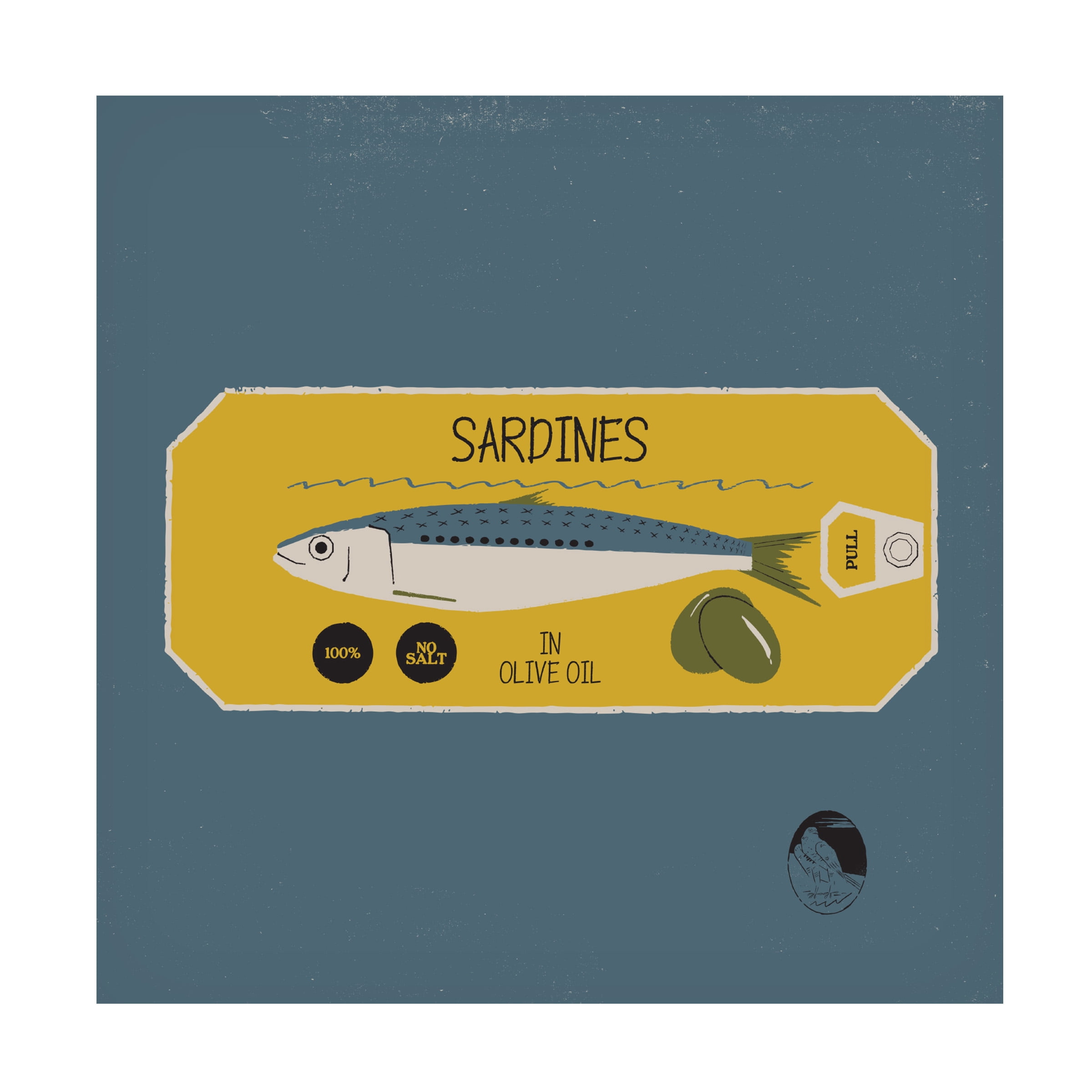 Vision Grasp Art 'Sardines' Canvas Art