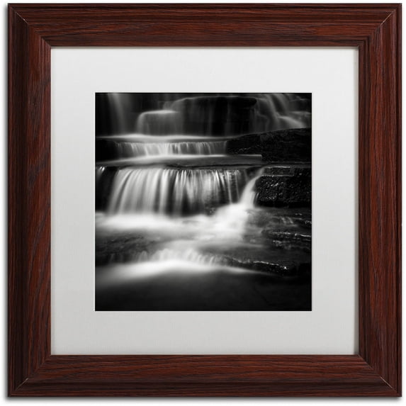 Dave MacVicar 'Cascade' Matted Framed Art