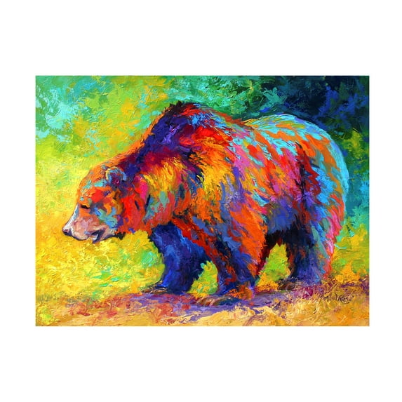 Marion Rose 'New Grizz' Canvas Art