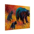 thumbnail image 1 of Marion Rose 'Double Trouble Black Bear' Wood Slat Art, 1 of 4