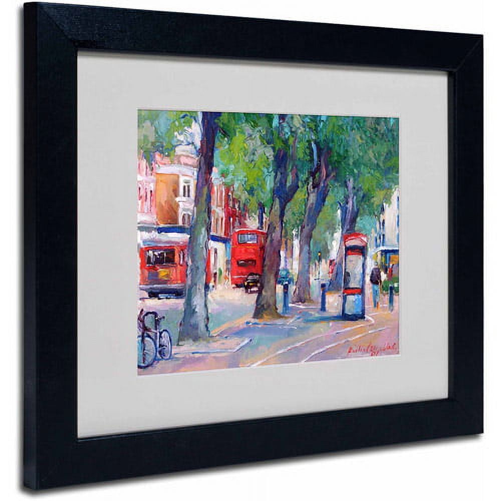 Richard Wallich 'Chicago 6' Matted Framed Art