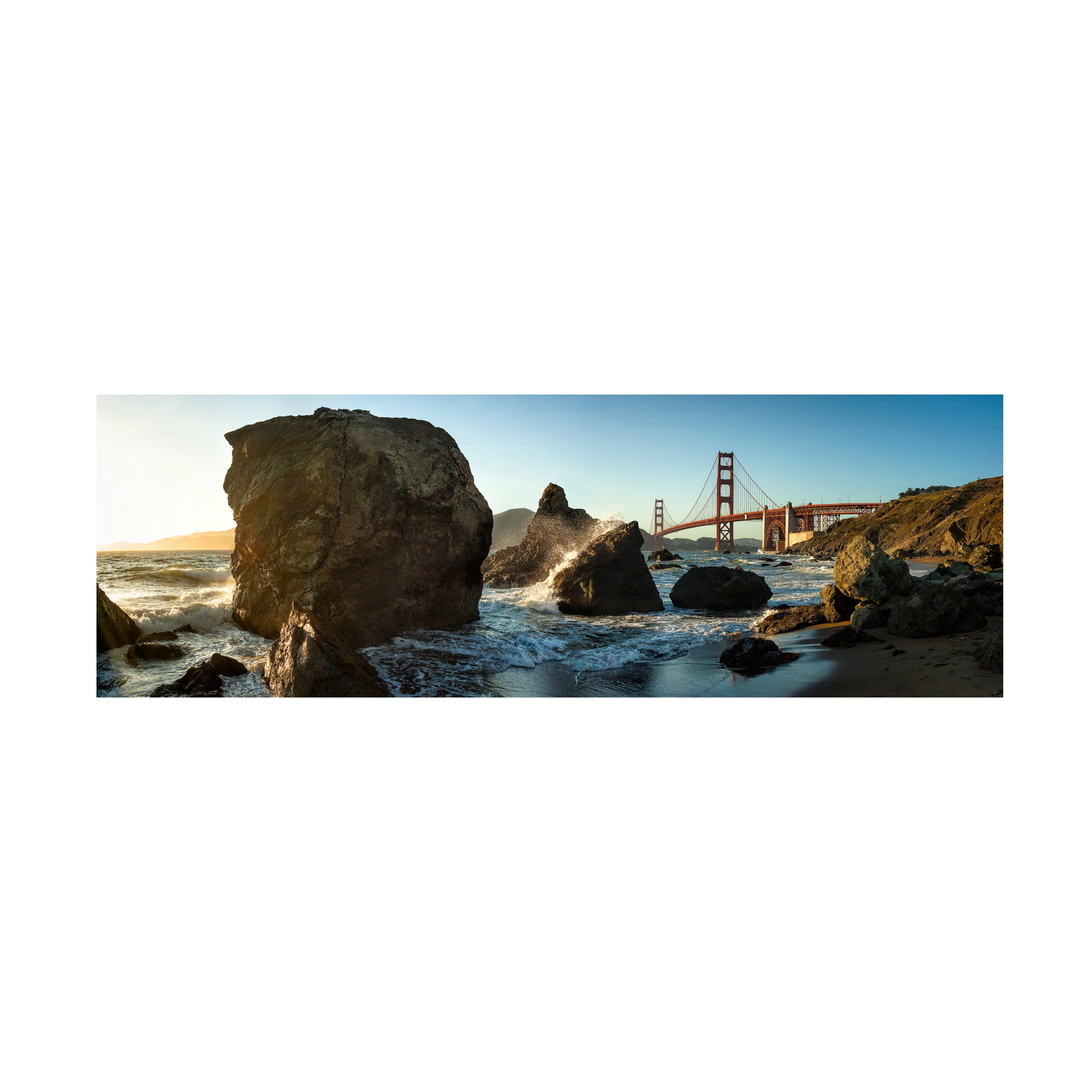 Michael Kaupp 'The Golden Gate Bridge' Canvas Art
